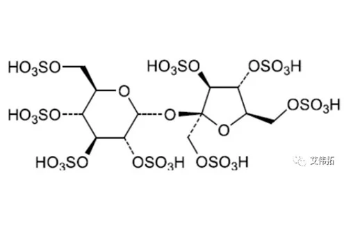 Sucrose Octasulfate potasium (untuk injeksi)